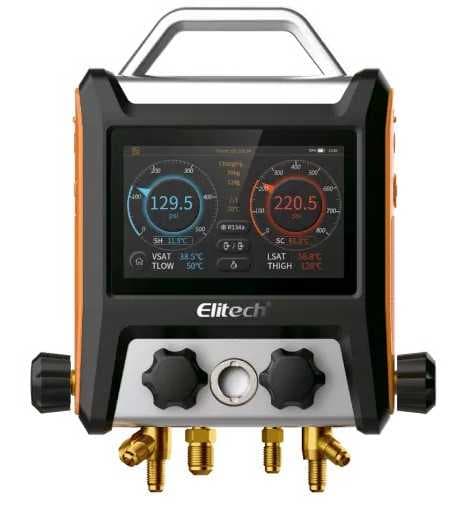 MS-4000 MANIFOLD DIGITAL COM VACUOMETRO - BLUETOOTH